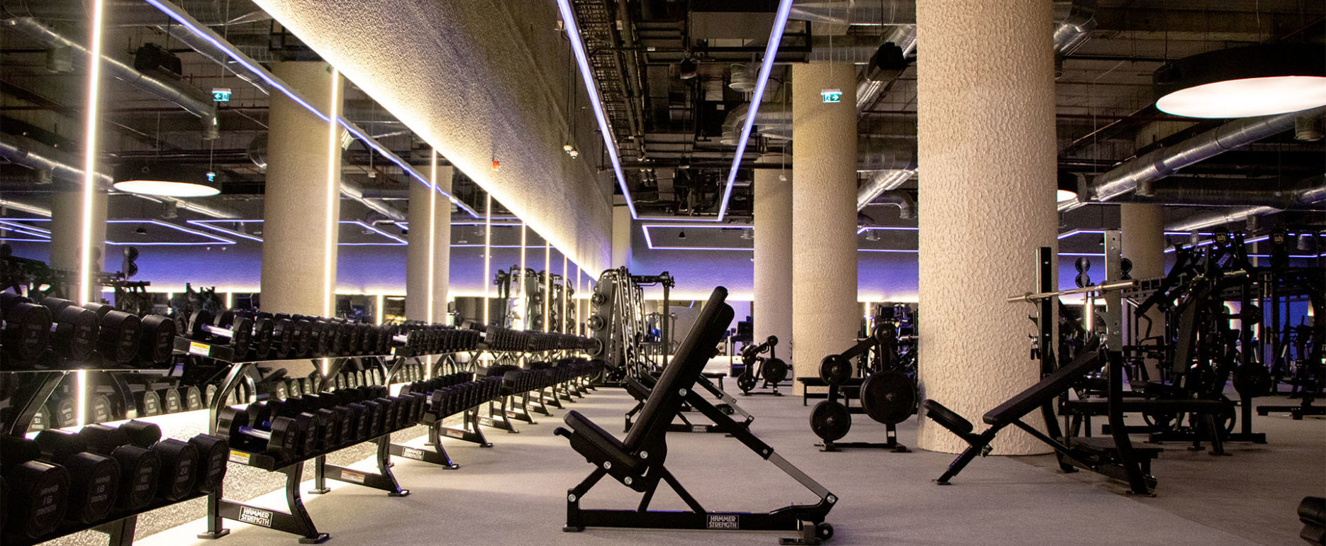 Warehouse Gym Ibn Battuta training environment